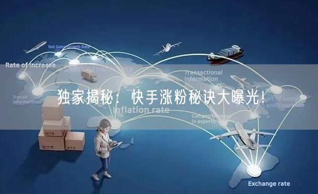 独家揭秘：快手涨粉秘诀大曝光！